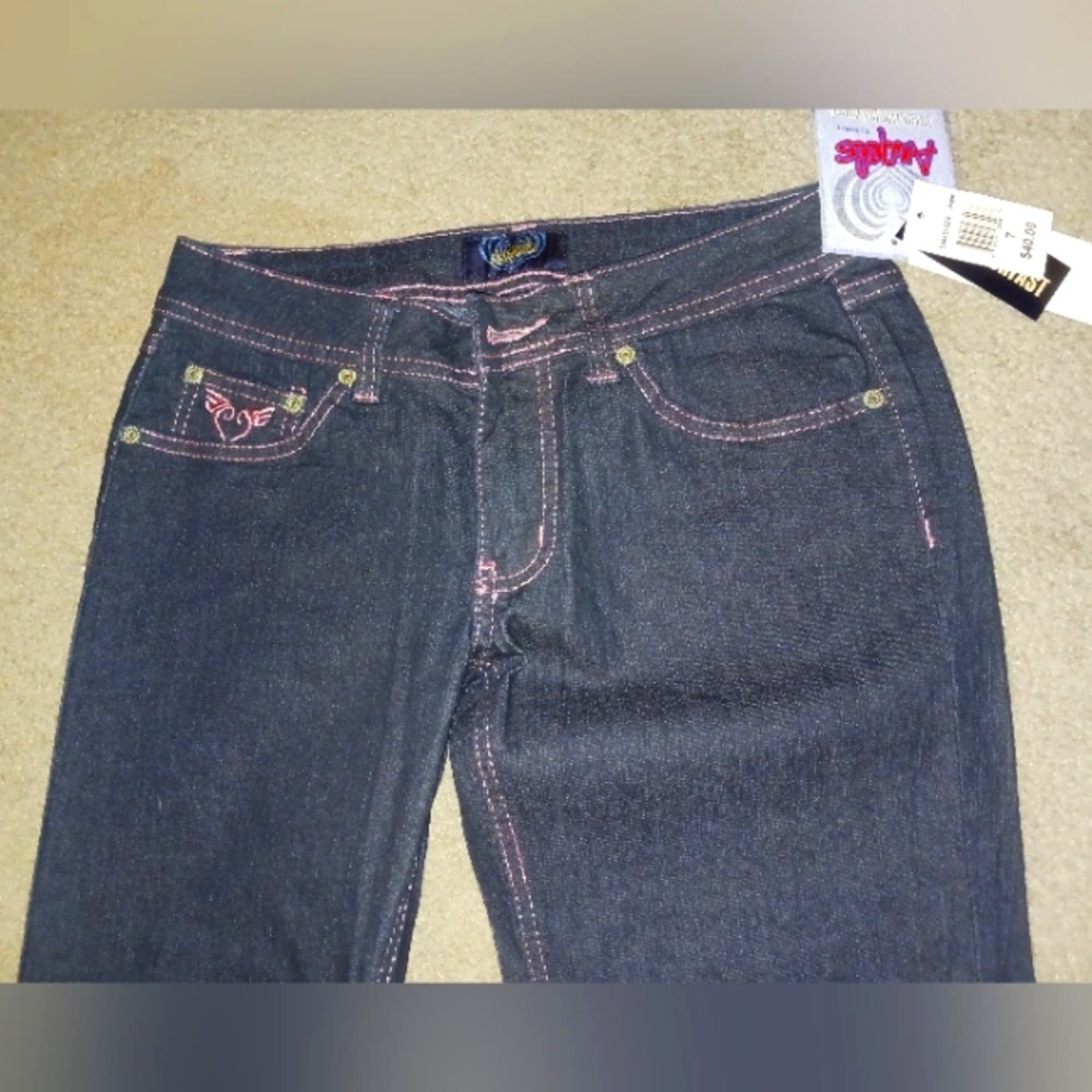 Angels size 7 Stretch Hipsters Jeans